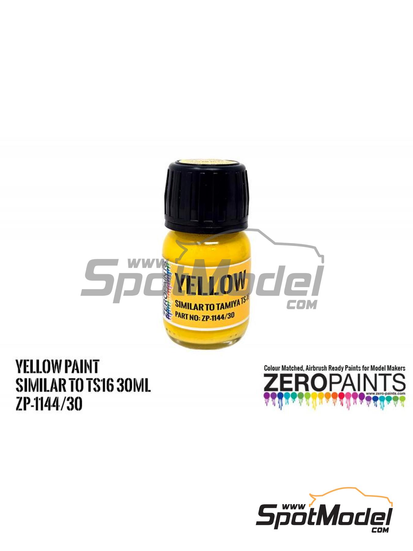 Zero Paints ZP1144/30 Paint for airbrush Yellow Similar to Tamiya TS
